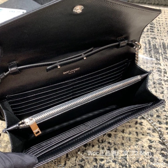 CASSANDRE YSL MATELASSÉ WALLET CHAIN 0823